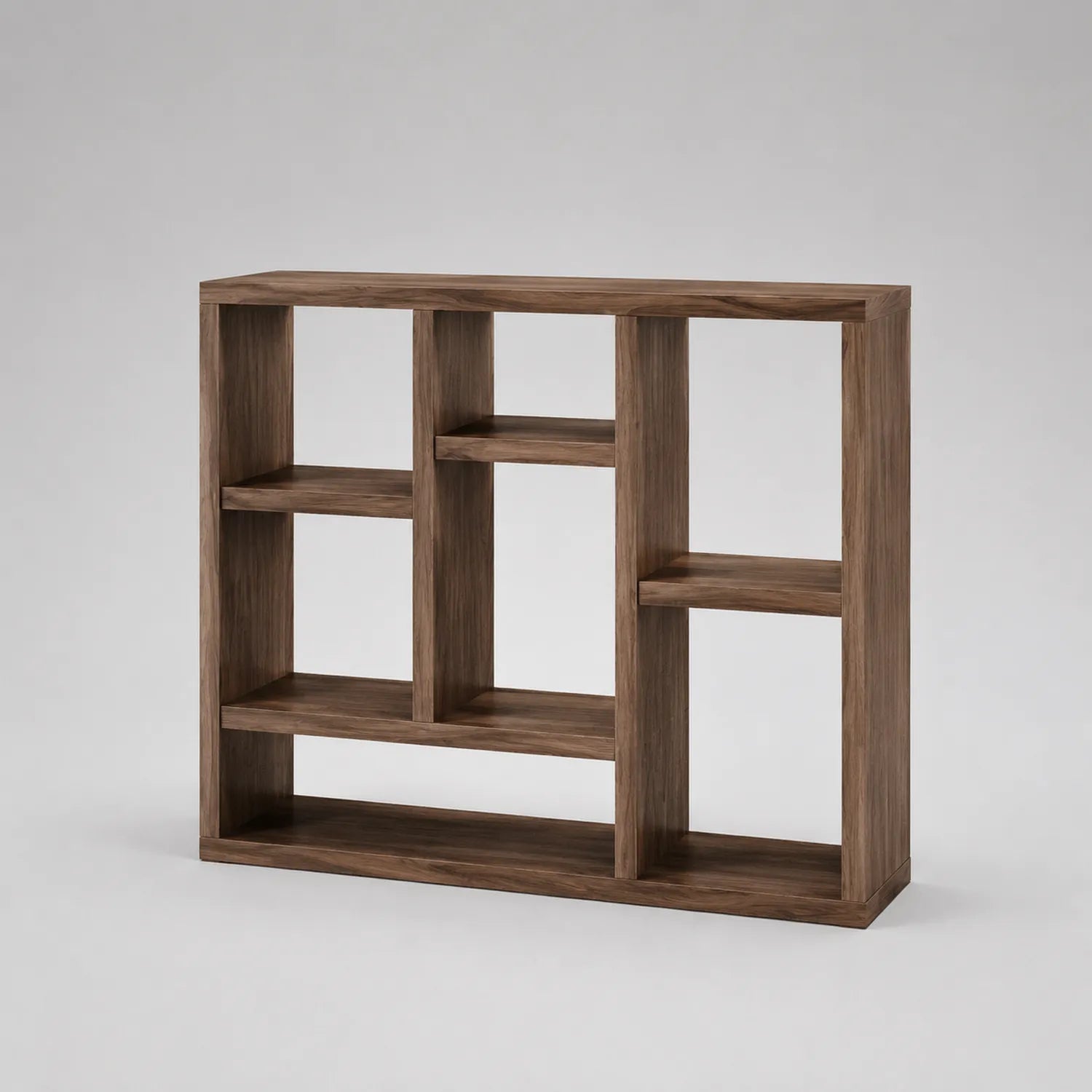 Regal aus MDF-Holz in Braun