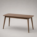 Holztisch Rechteckig Nussbaum 150x75x75cm