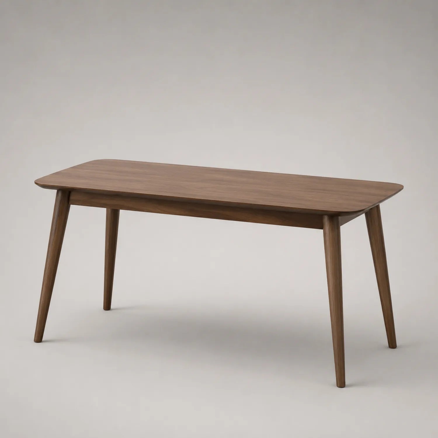 Holztisch Rechteckig Nussbaum 150x75x75cm