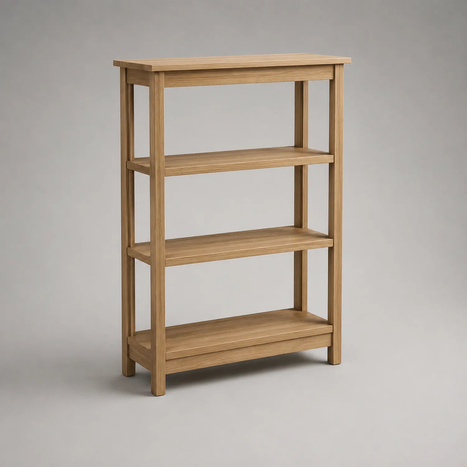 Holzregal Eiche 80x30x120cm
