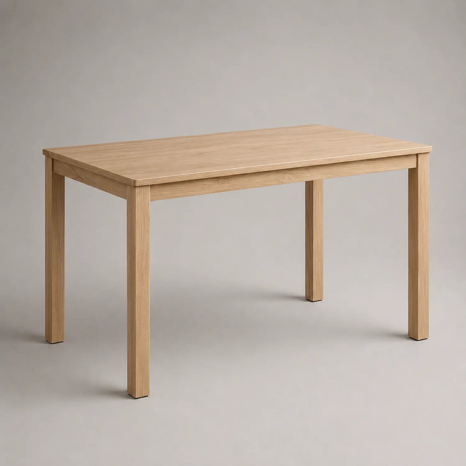 Esstisch Rechteckig Massivholz Eiche 140x80x75 cm