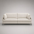 Sofa 3-Sitzer Stoff Creme